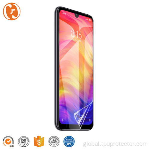 China Hydrogel Screen Protector For Redmi Note 7 Manufactory